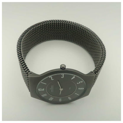 Skagen Mesh Men's Japanese Quartz (Battery-Powered) Watch 233LMM3L-PO2 - Image #8