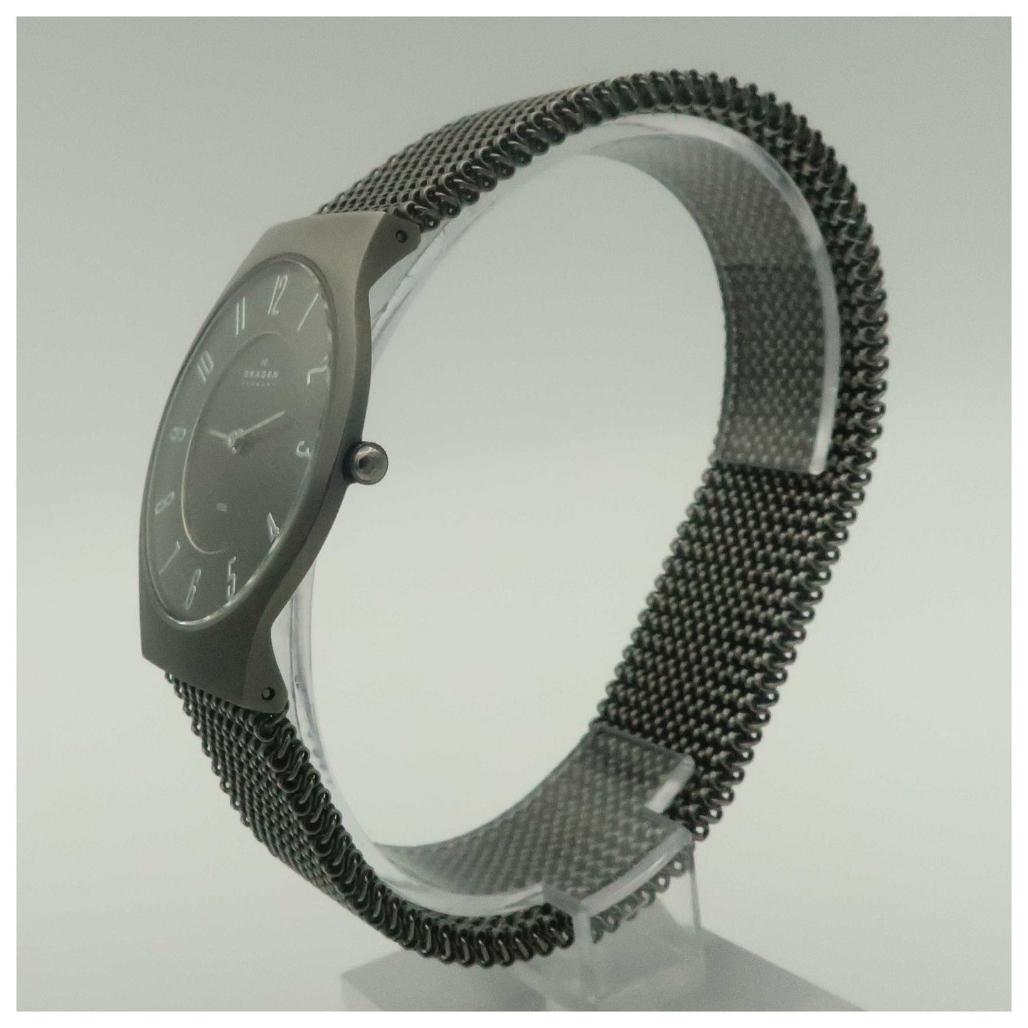 Skagen Mesh Men's Japanese Quartz (Battery-Powered) Watch 233LMM3L-PO2 - Image #4