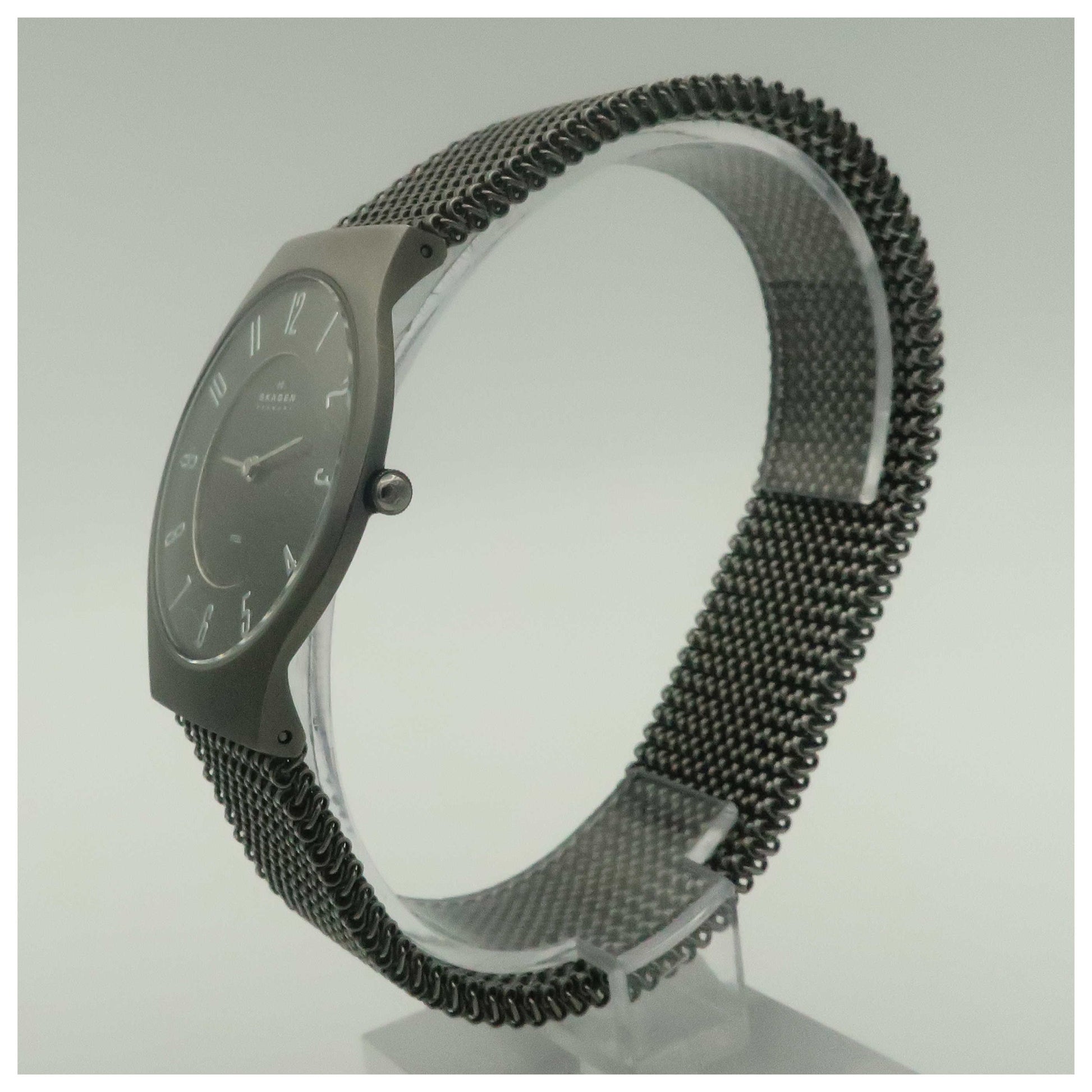Skagen Mesh Men's Japanese Quartz (Battery-Powered) Watch 233LMM3L-PO2 - Image #4