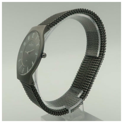 Skagen Mesh Men's Japanese Quartz (Battery-Powered) Watch 233LMM3L-PO2 - Image #4