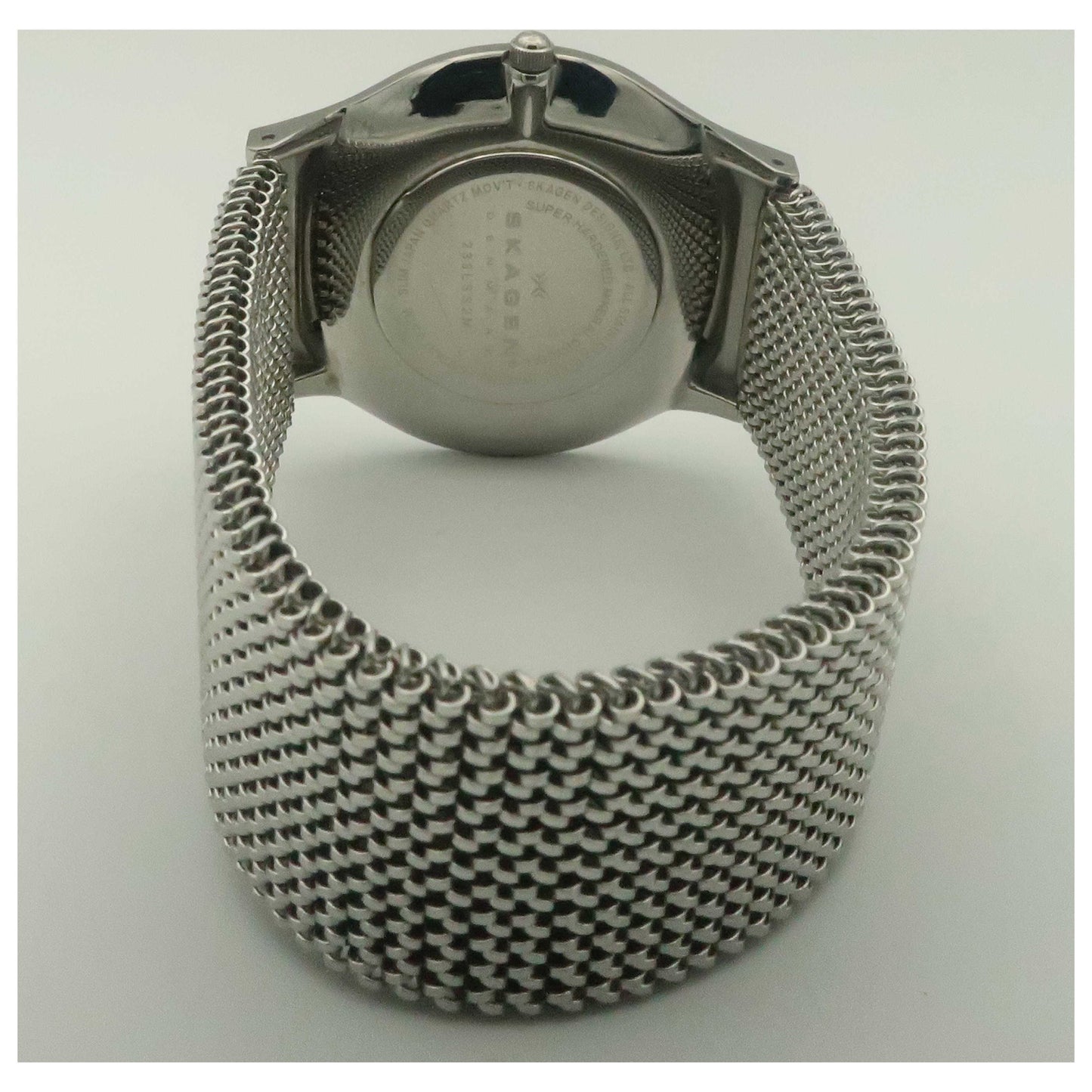 Skagen Mesh Men's Japanese Quartz (Battery-Powered) Watch 233LSS2M-PO - Image #2