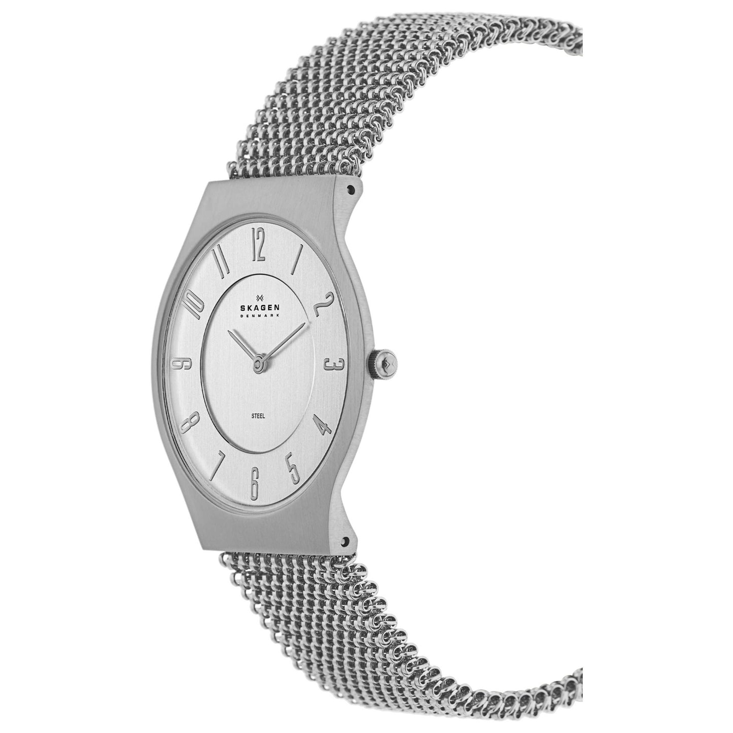Skagen Mesh Men's Japanese Quartz (Battery-Powered) Watch 233LSS3L - Image #4