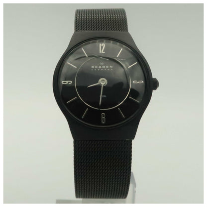 Front view of Skagen Mesh Women's Quartz Watch 233XSBB-PO