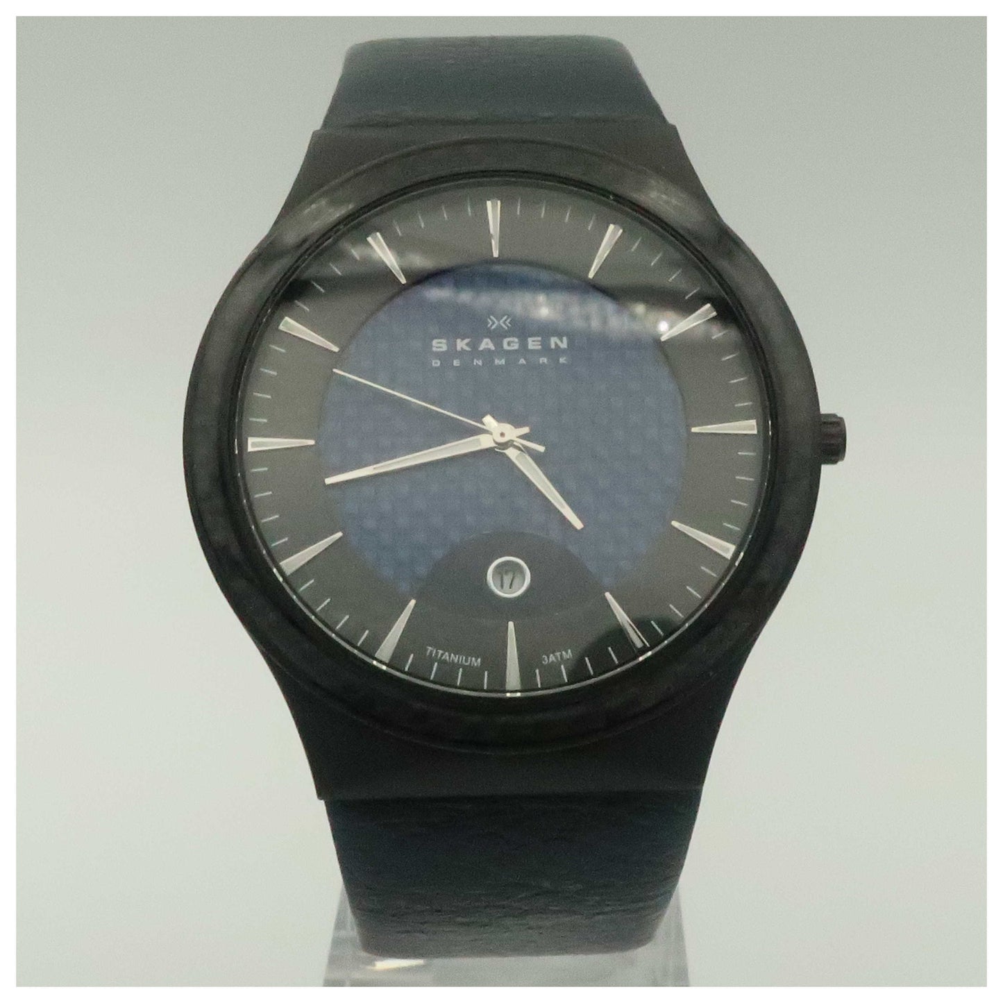 Front view of Skagen Titanium Men's Japanese Quartz (Battery-Powered) Watch 234XXLTBLN-PO