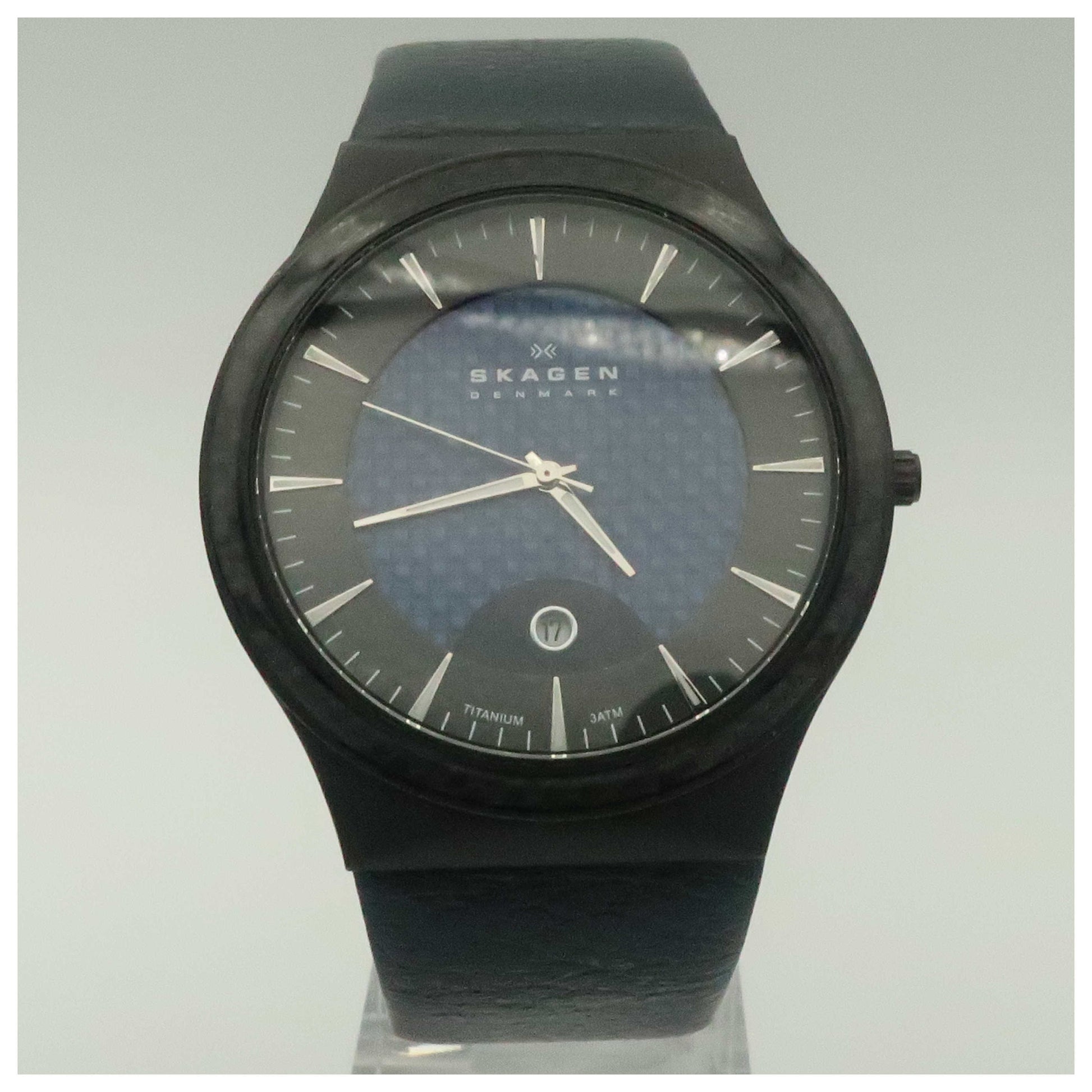 Front view of Skagen Titanium Men's Japanese Quartz (Battery-Powered) Watch 234XXLTBLN-PO