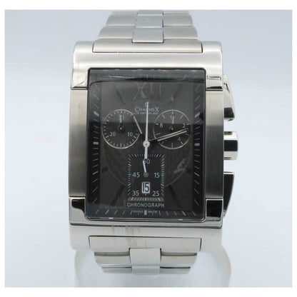 Front view of Charmex Portofino Men's Swiss Quartz (Battery-Powered) Watch 2360-PO