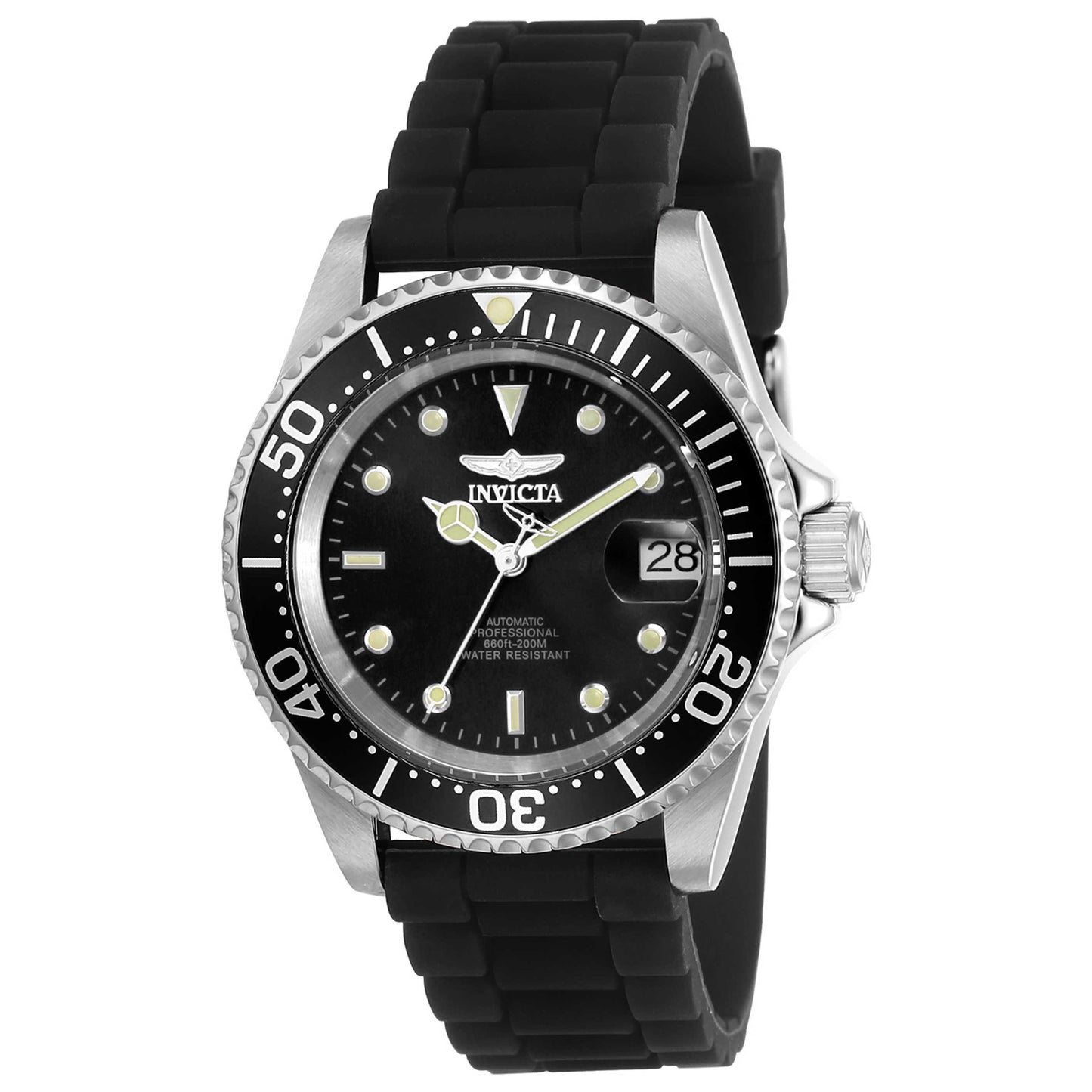 Front view of Invicta Pro Diver Men's Automatic Watch 23678