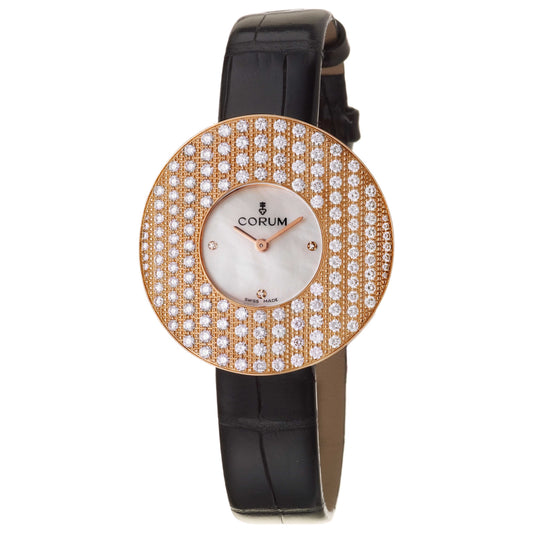 Front view of Corum Chinese Hat Women's Swiss Quartz (Battery-Powered) Watch 237-101-85-0081-PN01