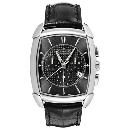 Front view of Charmex Evian Men's Swiss Quartz (Battery-Powered) Watch 2386