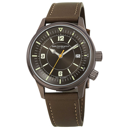 Front view of Bruno Magli Vittorio Men's Quartz Watch 24.191281.GH