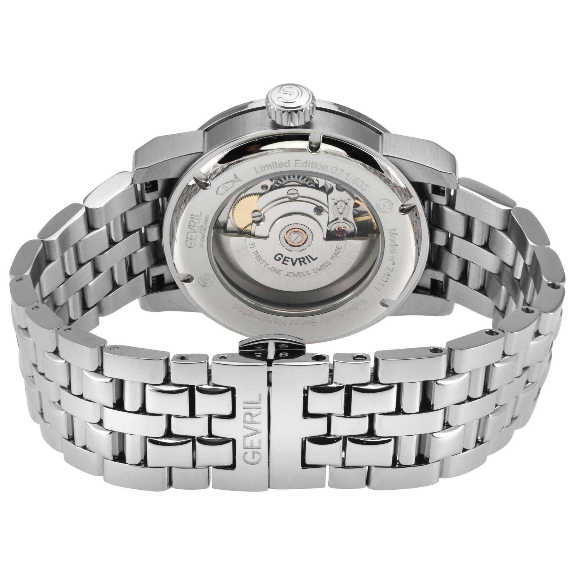Gevril Gramercy Men's Automatic Watch 24011B - Image #2