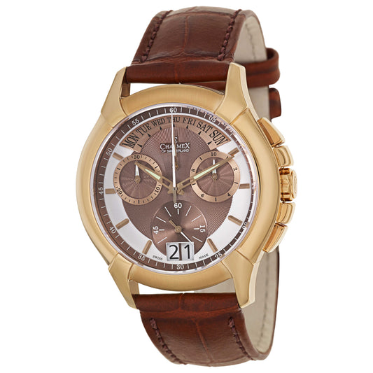 Front view of Charmex Zermatt Men's Swiss Quartz (Battery-Powered) Watch 2402