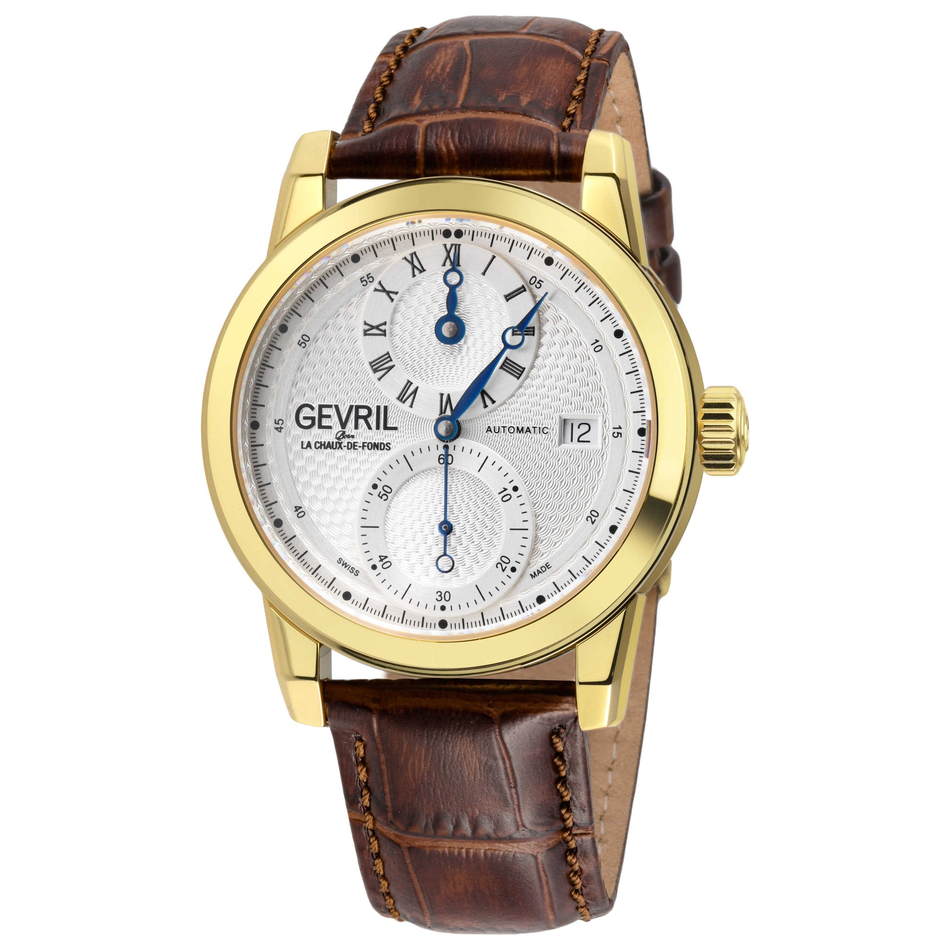 Front view of Gevril Gramercy Men's Automatic Watch 24051