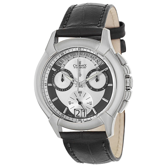 Front view of Charmex Zermatt Men's Swiss Quartz (Battery-Powered) Watch 2405