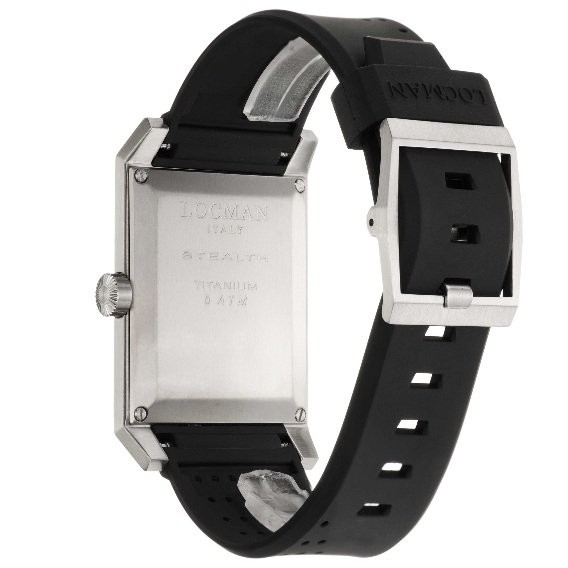 Locman Stealth Men's Quartz Watch 240BKRD1BK - Image #2