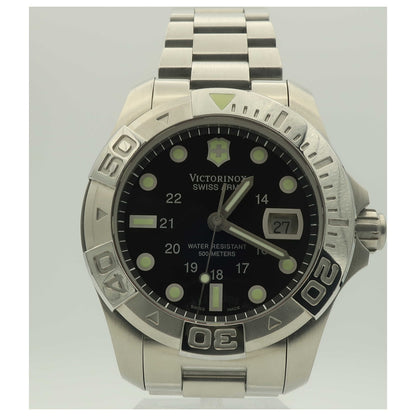 Front view of Victorinox Swiss Army Professional Men's Swiss Quartz (Battery-Powered) Watch 241037-PO