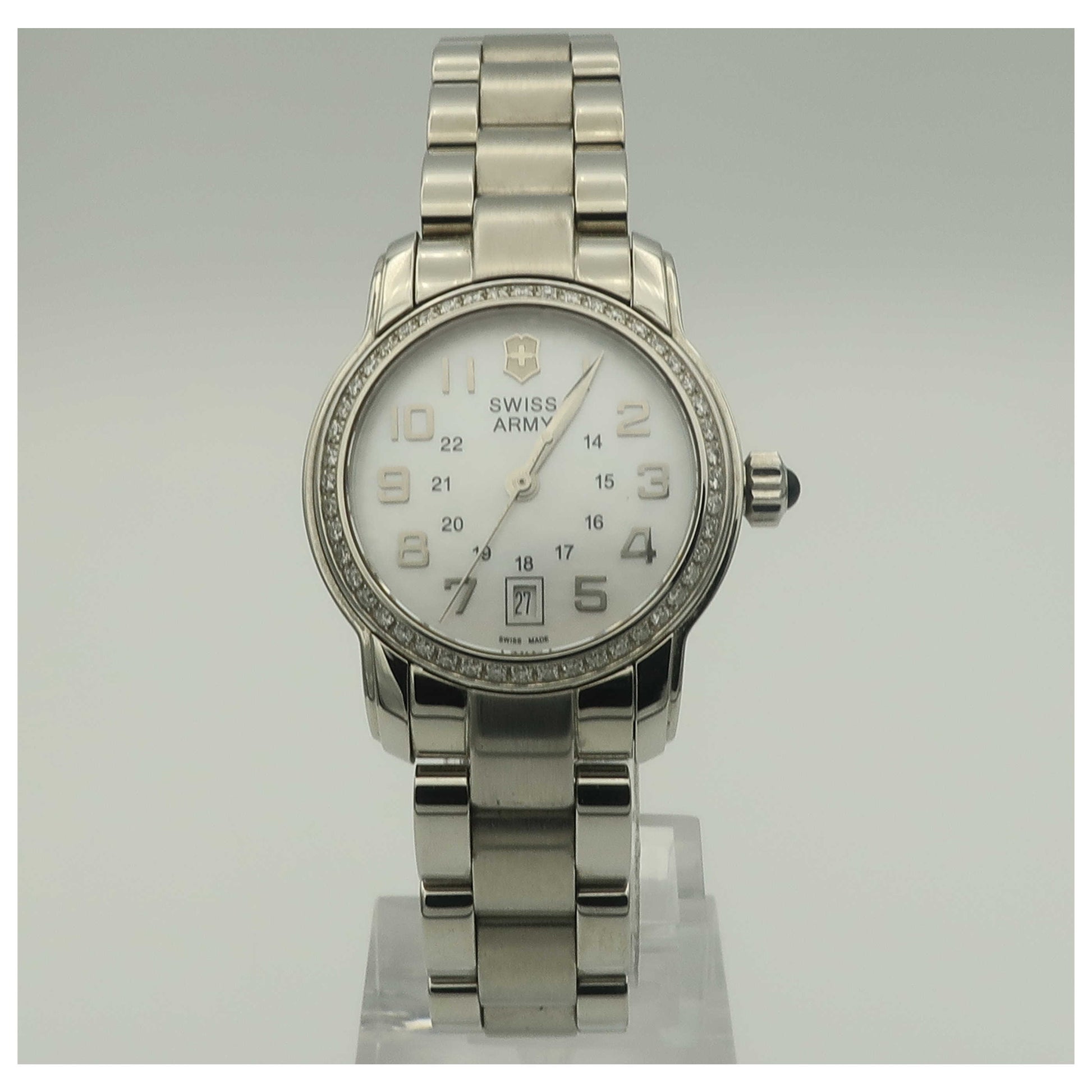 Front view of Victorinox Swiss Army Classic Women's Swiss Quartz (Battery-Powered) Watch 241057-SDV