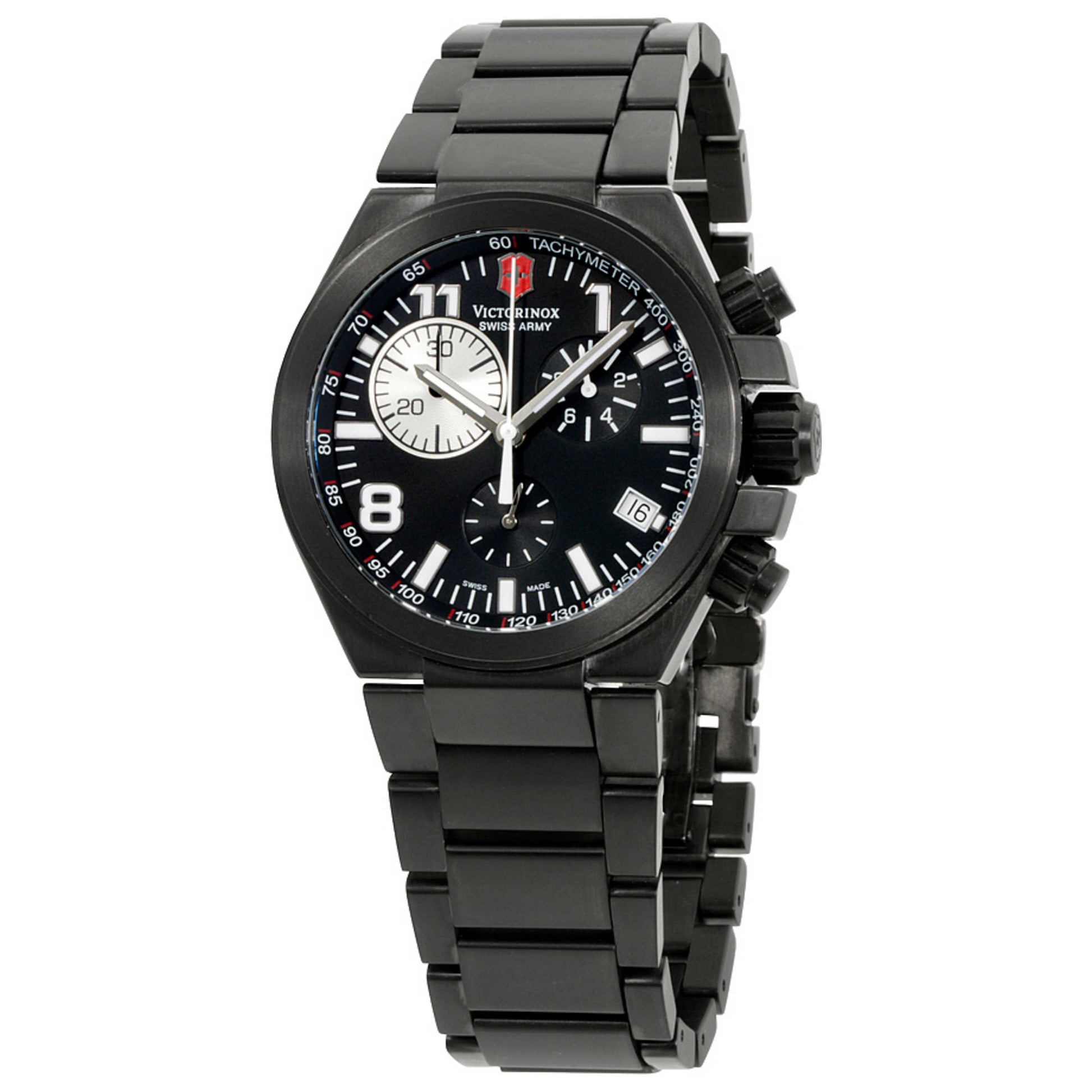 Front view of Victorinox Swiss Army Convoy Men's Quartz Watch 241255