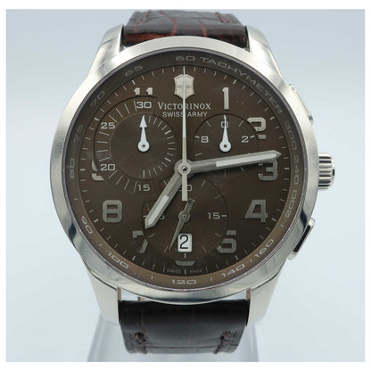 Front view of Victorinox Swiss Army Classic Men's Swiss Quartz (Battery-Powered) Watch 241297-SDVB