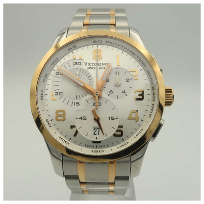 Front view of Victorinox Swiss Army Classic Men's Swiss Quartz (Battery-Powered) Watch 241299-PO