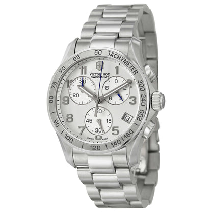 Front view of Victorinox Swiss Army Chrono Classic Men's Swiss Quartz (Battery-Powered) Watch 241315