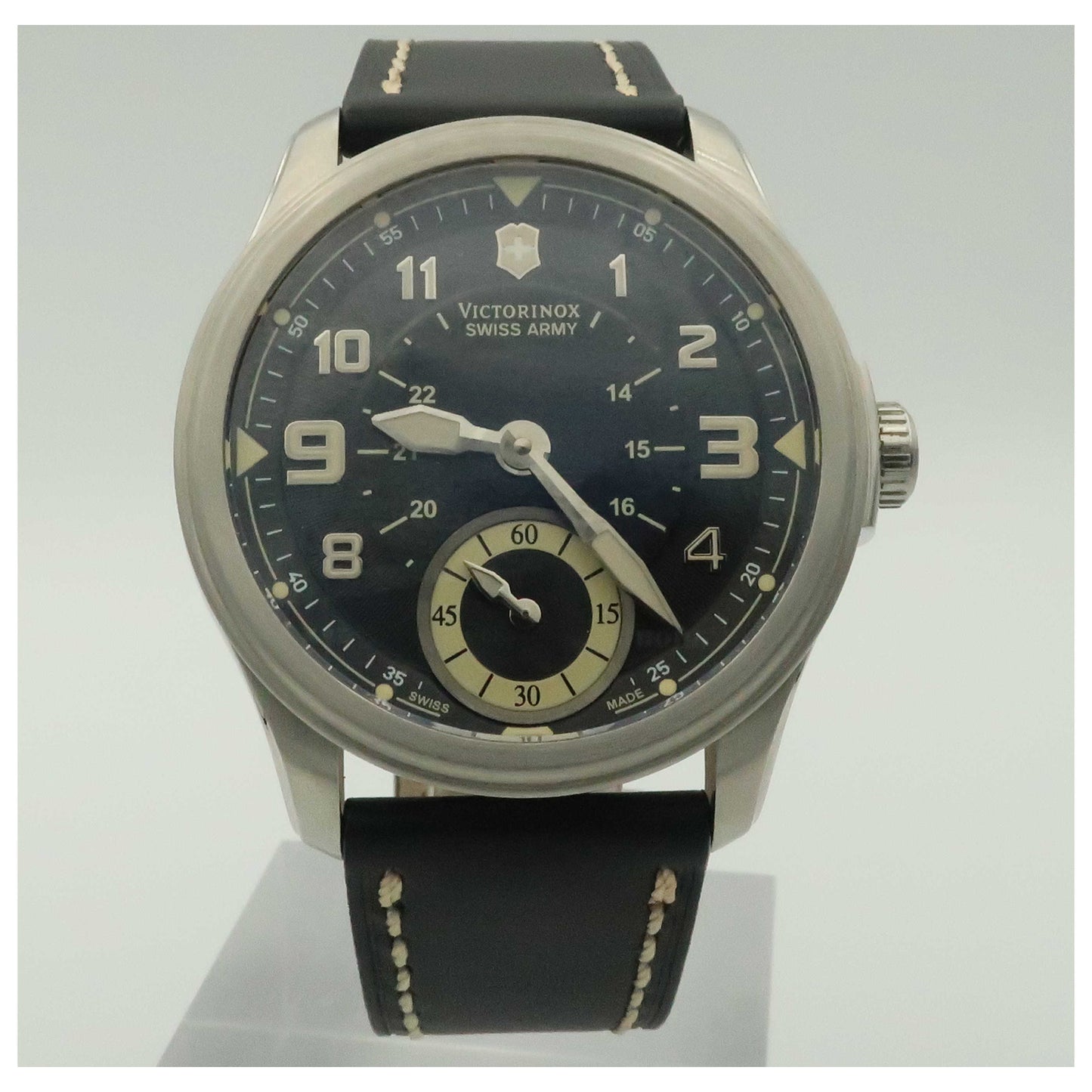 Front view of Victorinox Swiss Army Classic Men's Manual-Wind Watch 241377-PO