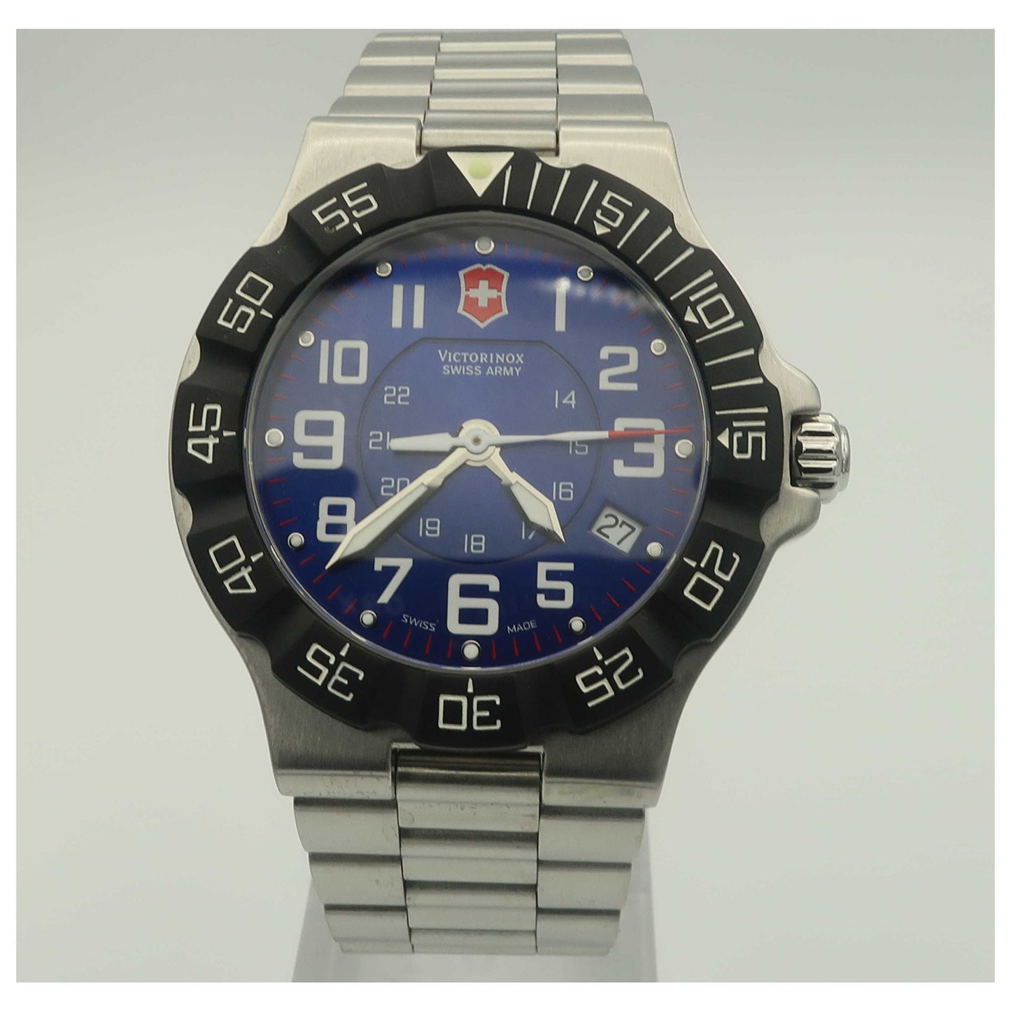 Front view of Victorinox Swiss Army Active Men's Swiss Quartz (Battery-Powered) Watch 241411-PO
