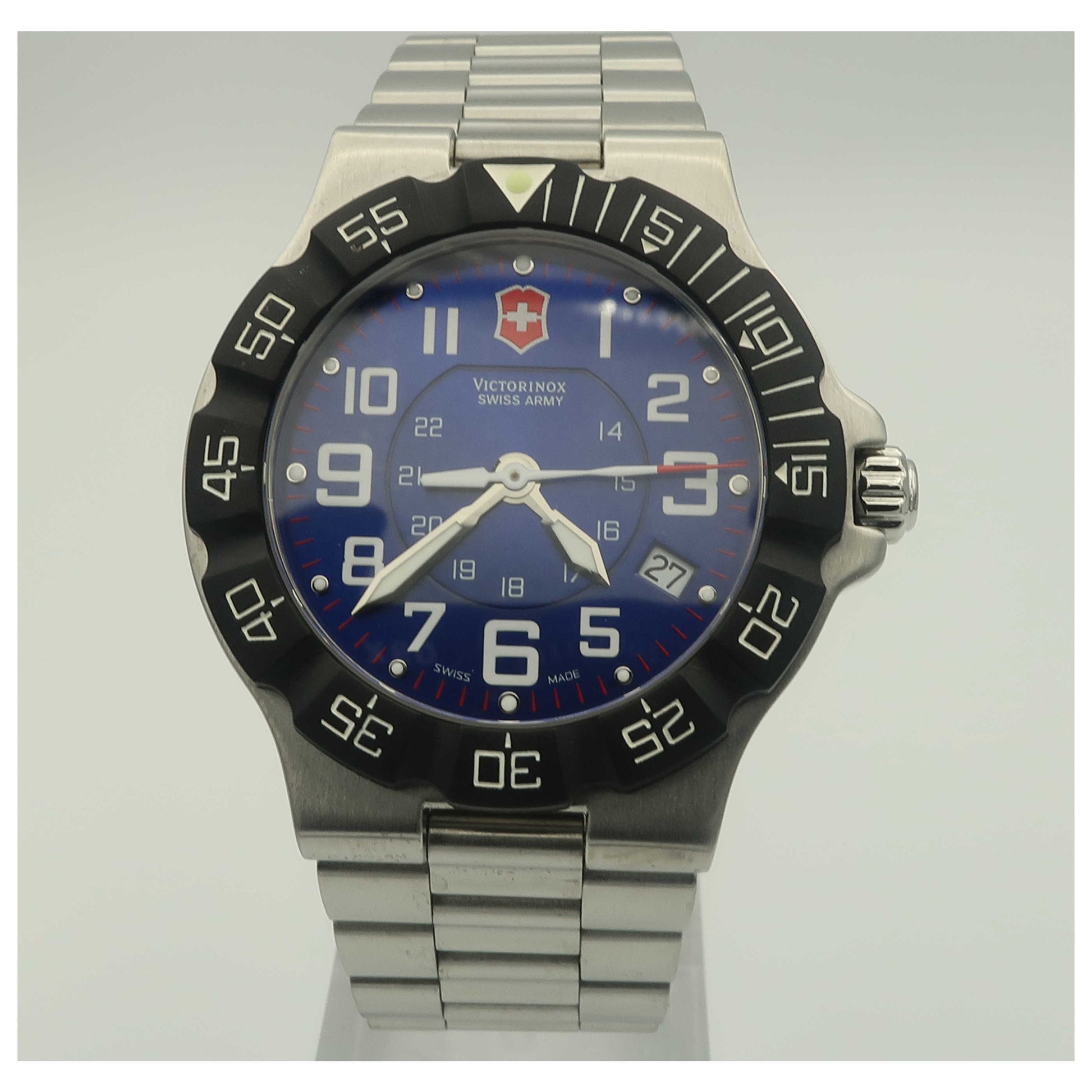 Front view of Victorinox Swiss Army Active Men's Swiss Quartz (Battery-Powered) Watch 241411-PO