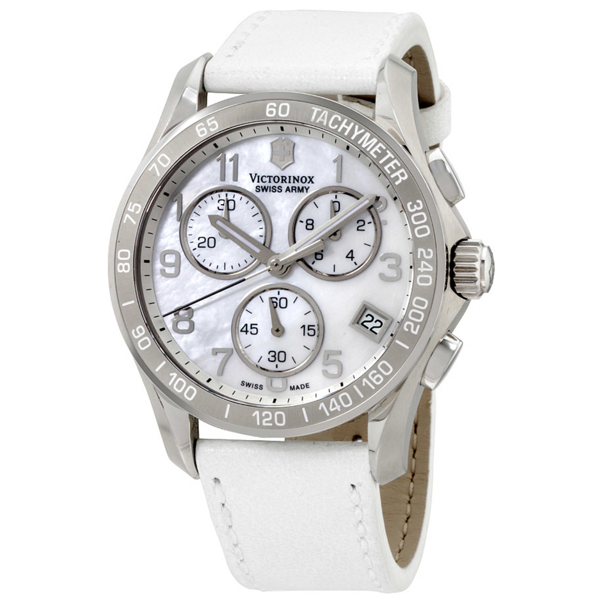 Front view of Victorinox Swiss Army Chrono Classic Women's Quartz Watch 241418