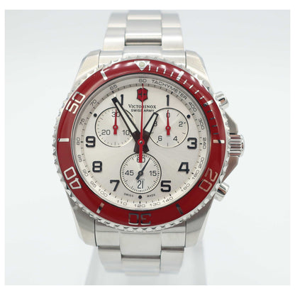 Front view of Victorinox Swiss Army Classic Men's Swiss Quartz (Battery-Powered) Watch 241434-SD