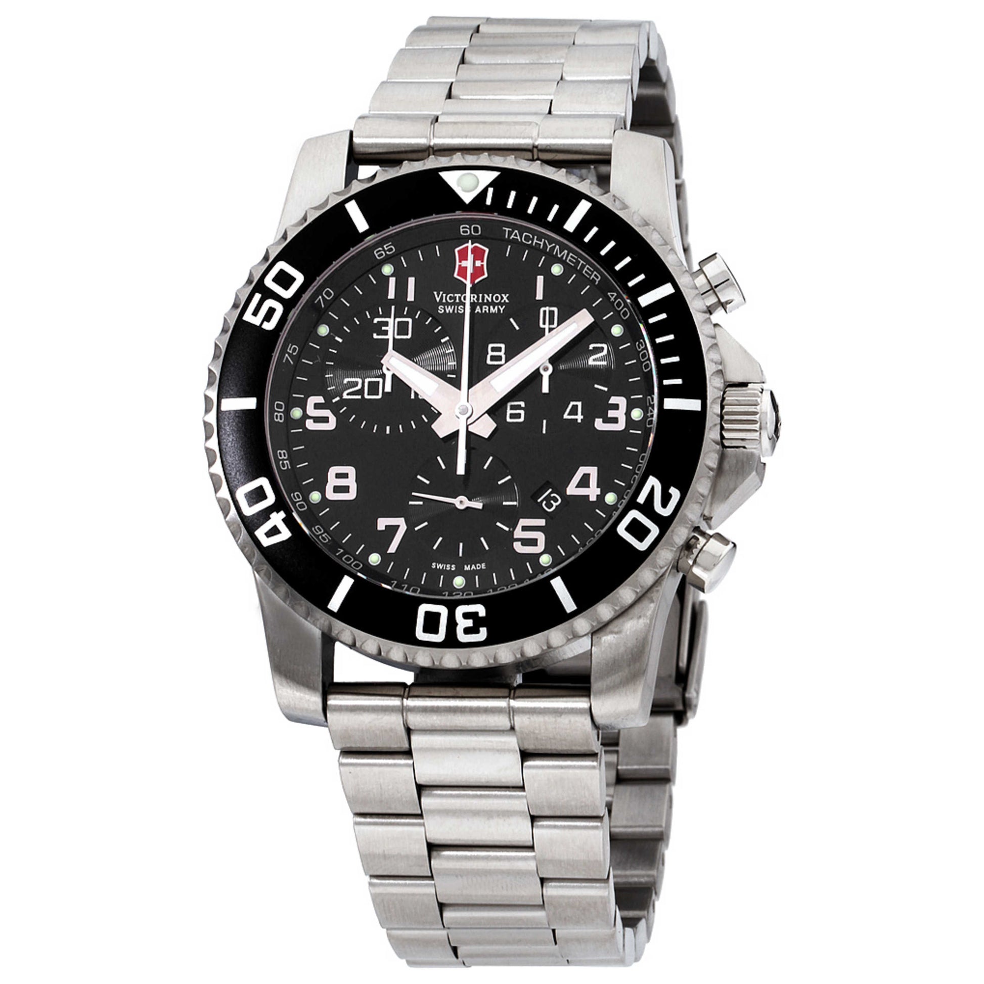 Front view of Victorinox Swiss Army Maverick Men's Quartz Watch 24144-1