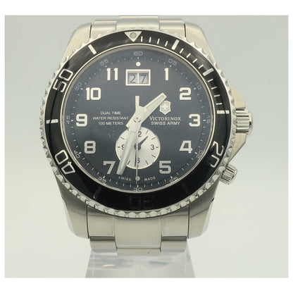 Front view of Victorinox Swiss Army Classic Men's Swiss Quartz (Battery-Powered) Watch 241441-SDV