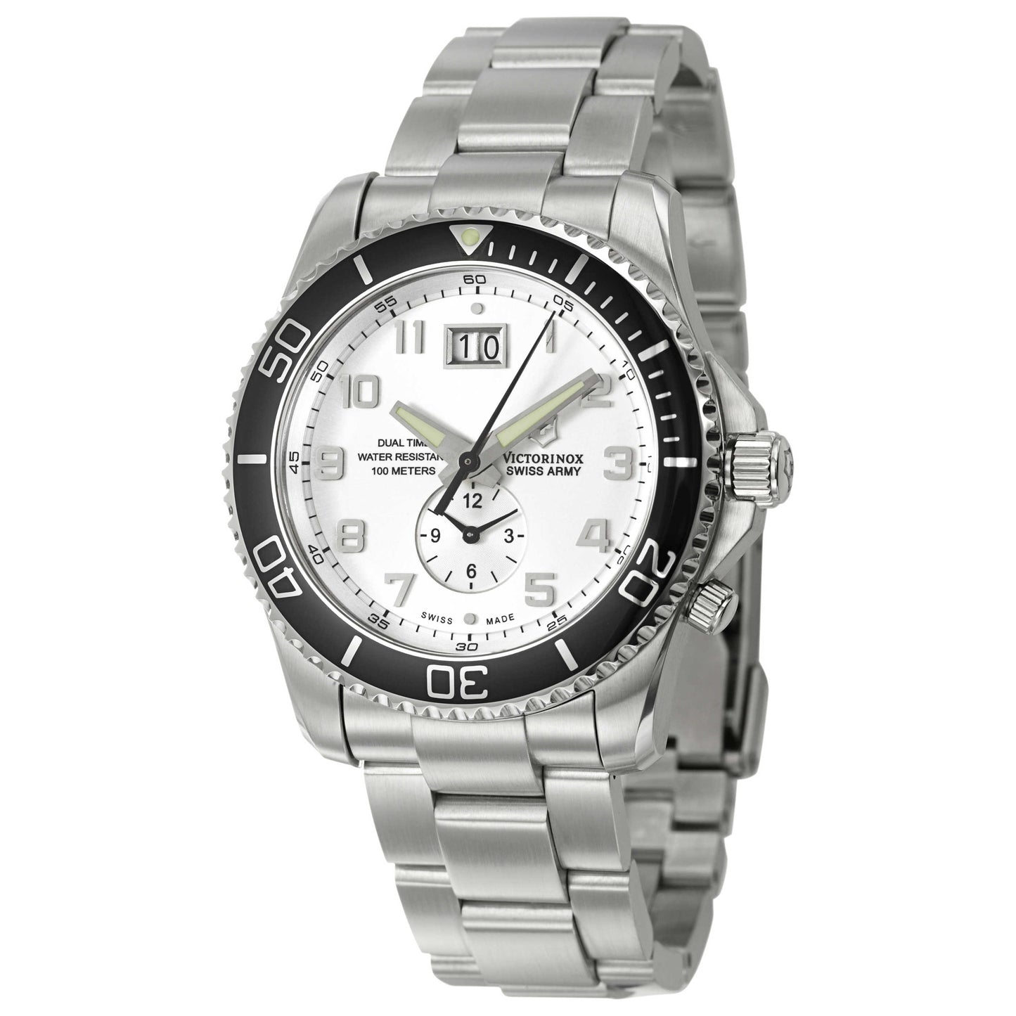 Front view of Victorinox Swiss Army Classic Men's Swiss Quartz (Battery-Powered) Watch 241442