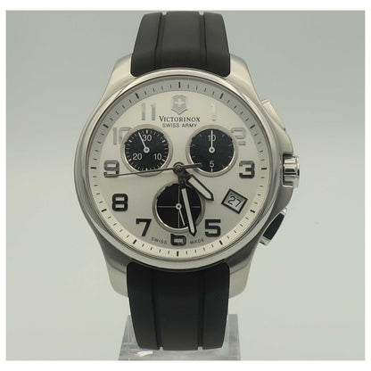 Front view of Victorinox Swiss Army Classic Men's Swiss Quartz (Battery-Powered) Watch 241454-PO