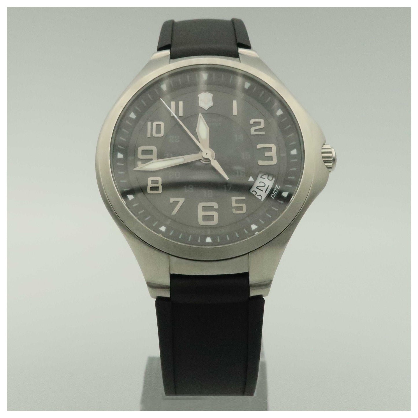 Front view of Victorinox Swiss Army Active Men's Swiss Quartz (Battery-Powered) Watch 241470-PO