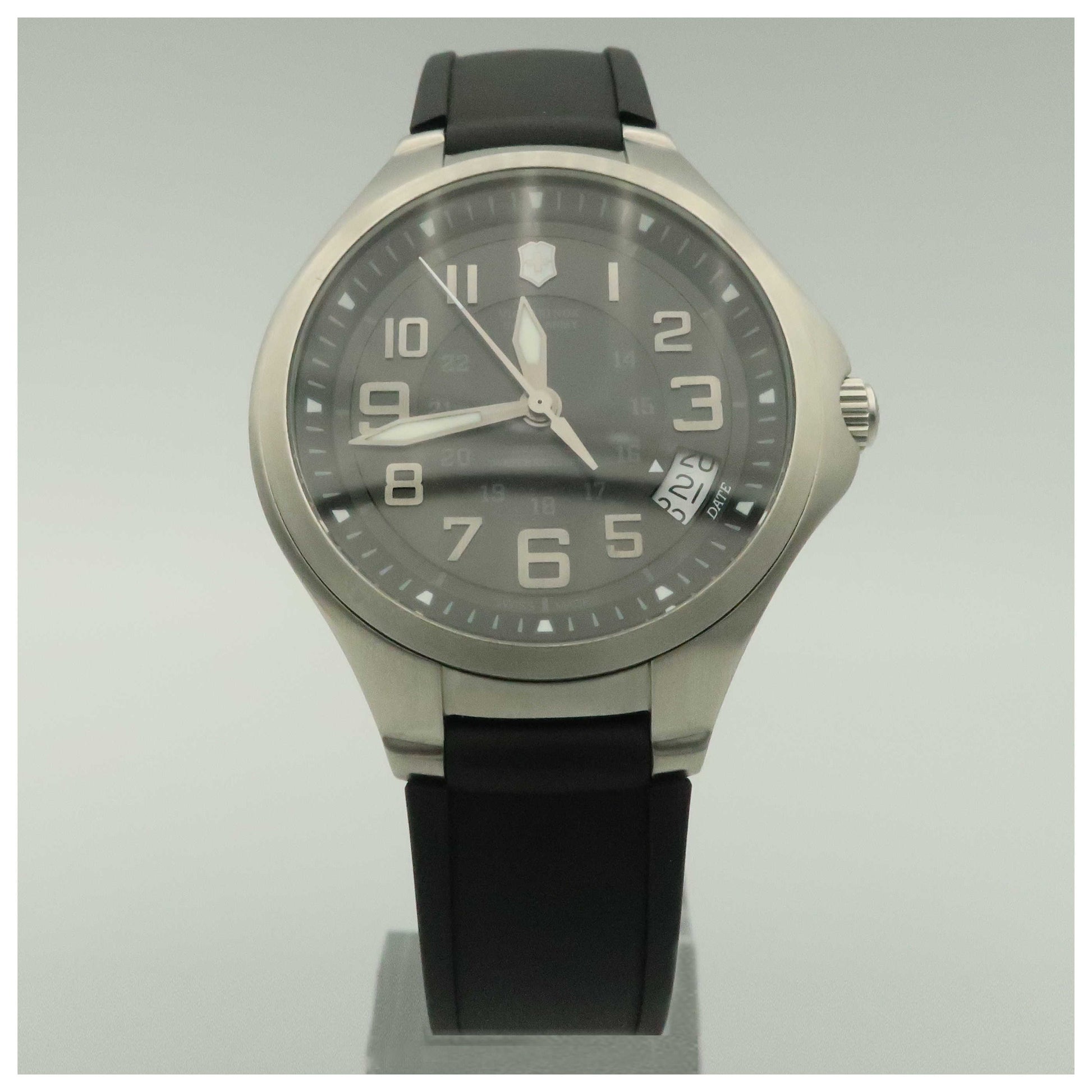 Front view of Victorinox Swiss Army Active Men's Swiss Quartz (Battery-Powered) Watch 241470-PO