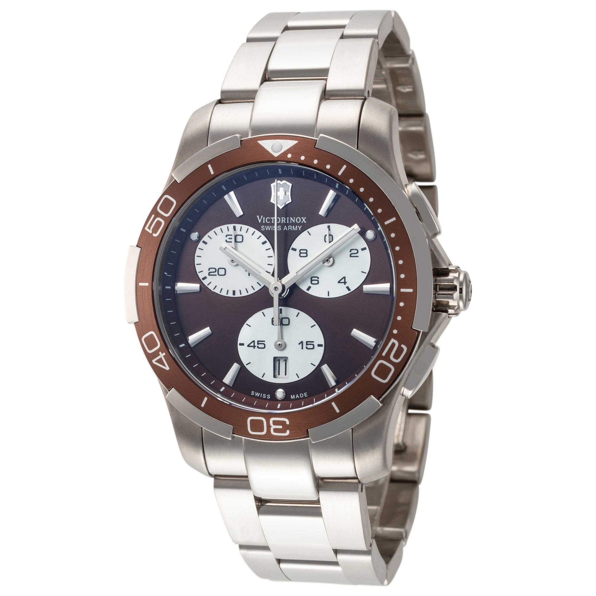 Front view of Victorinox Swiss Army Alliance Sport Chrono Women's Quartz Watch 241502