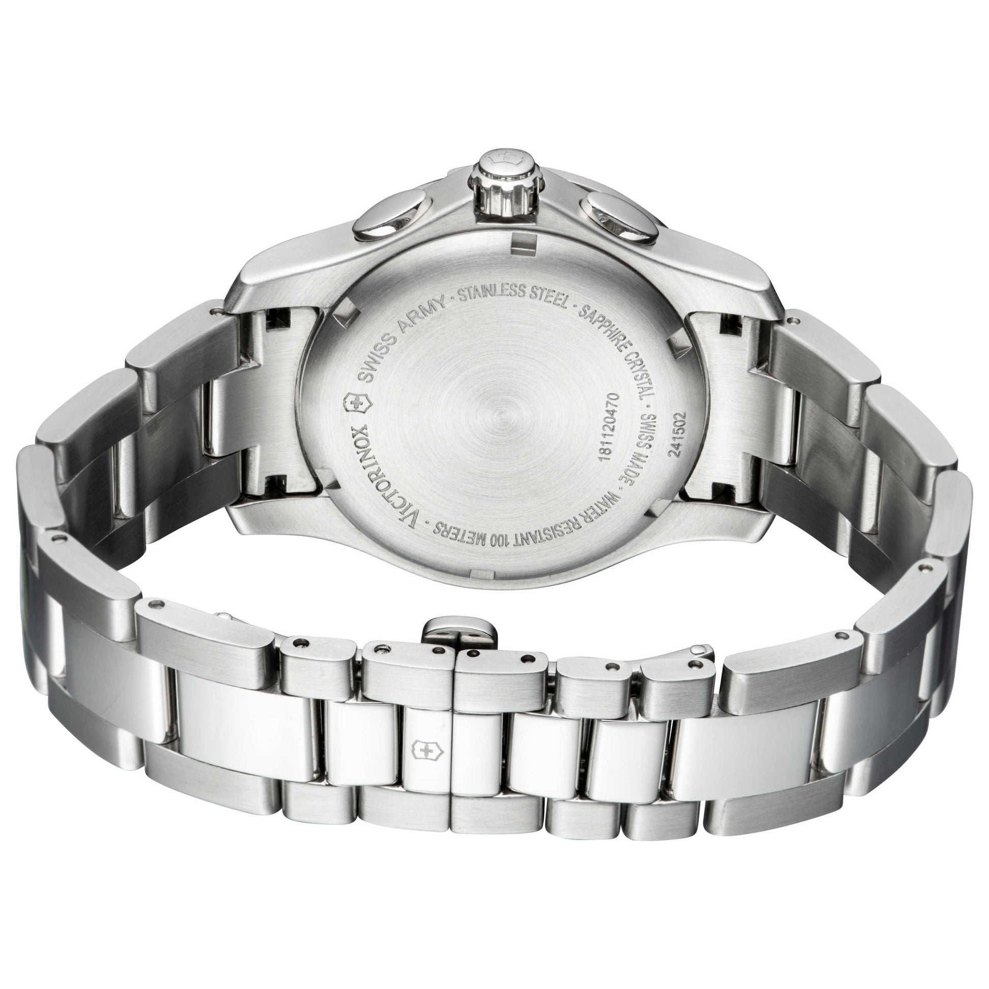 Left view of Victorinox Swiss Army Alliance Sport Chrono Women's Quartz Watch 241502