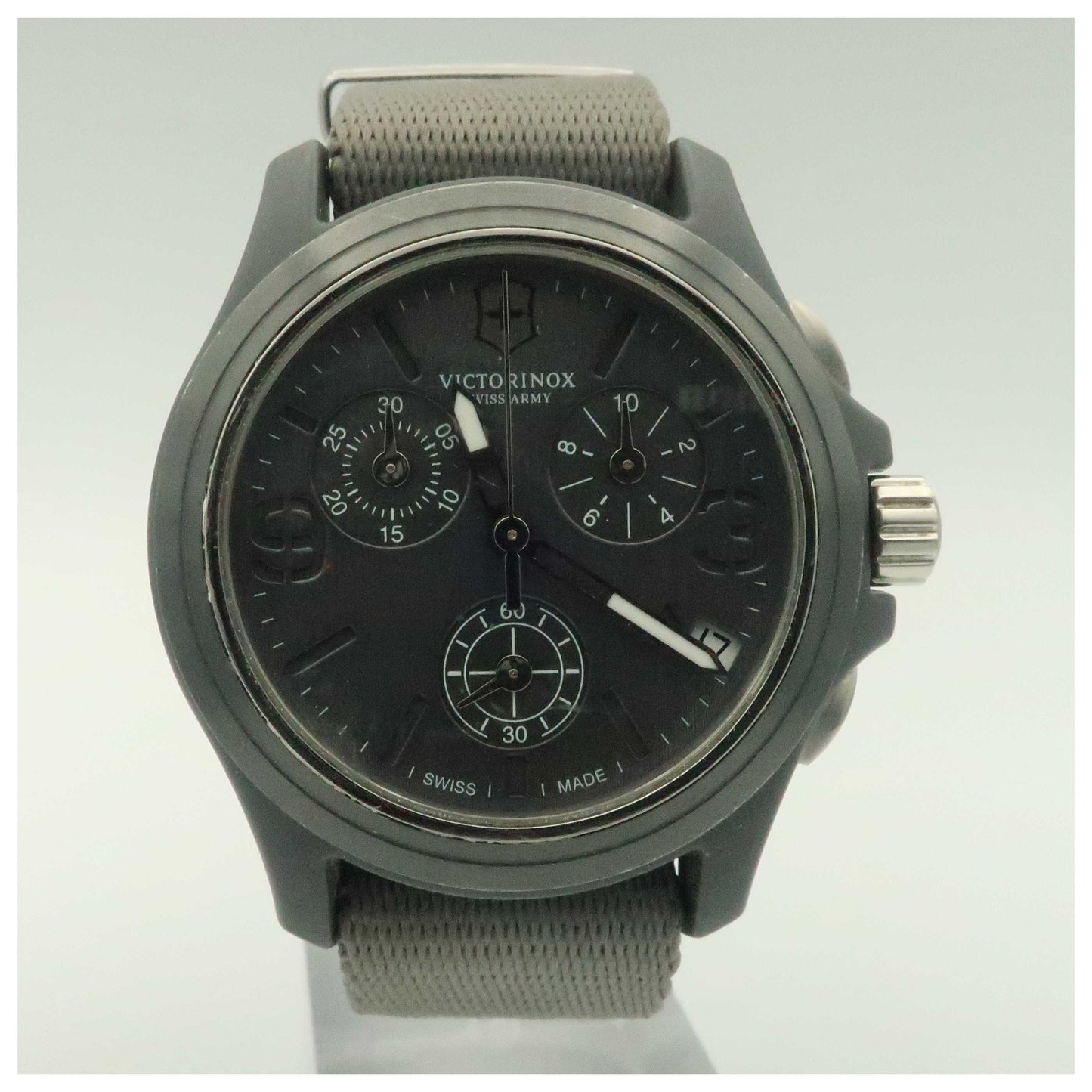 Front view of Victorinox Swiss Army Original Men's Swiss Quartz (Battery-Powered) Watch 241532-SDV