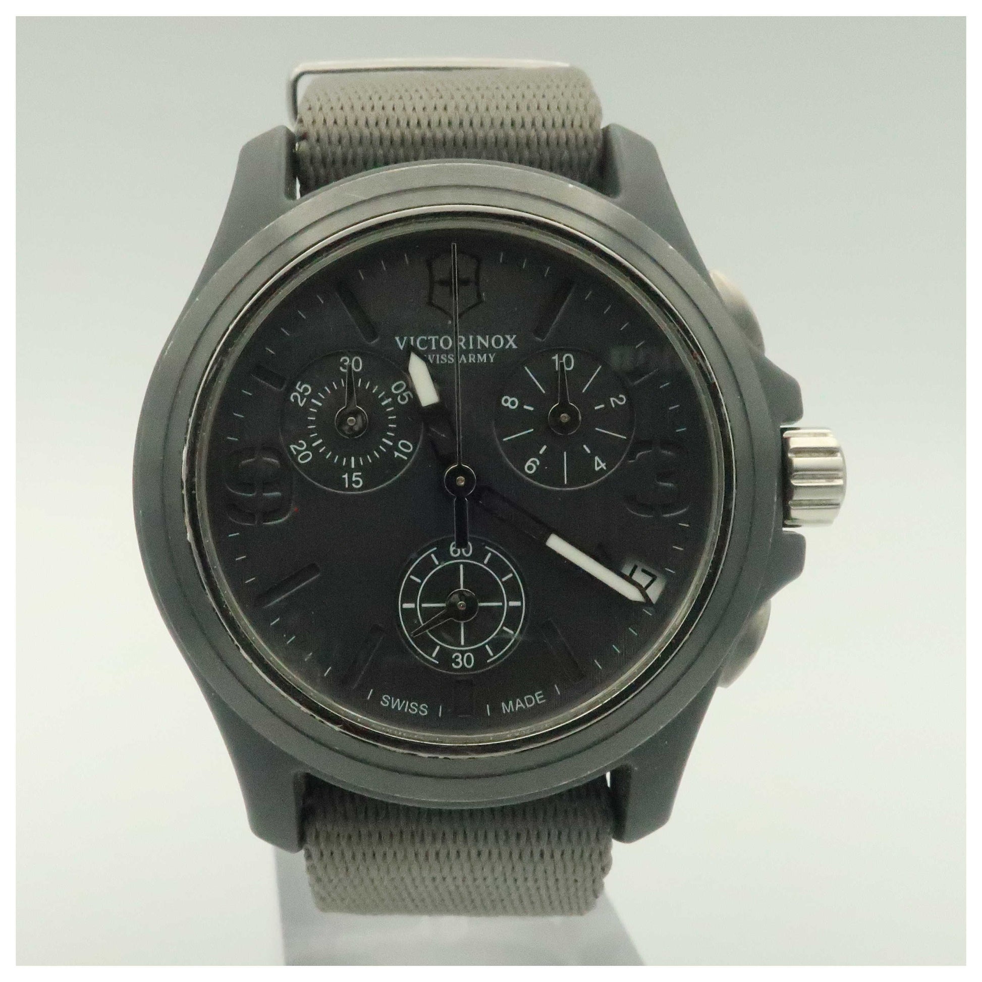 Front view of Victorinox Swiss Army Original Men's Swiss Quartz (Battery-Powered) Watch 241532-SDV