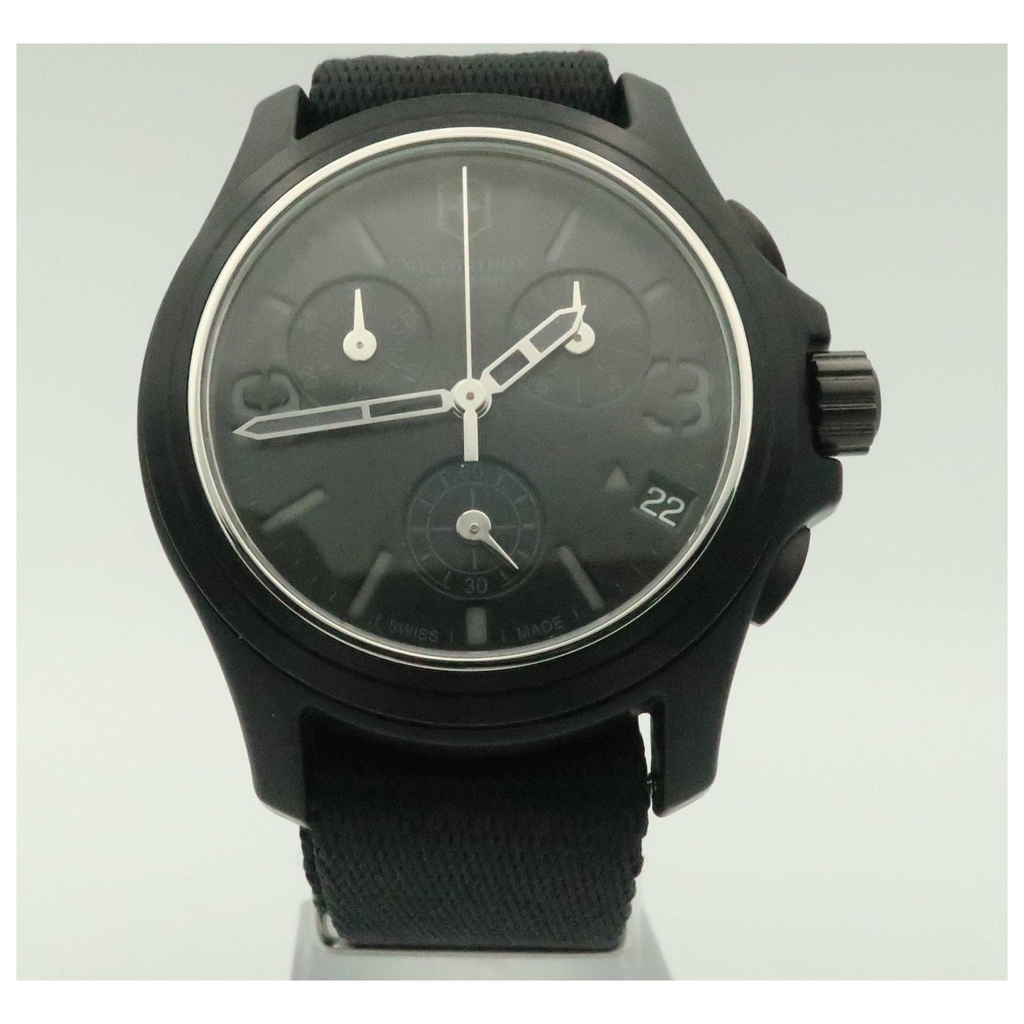 Front view of Victorinox Swiss Army Original Men's Swiss Quartz (Battery-Powered) Watch 241534-PO