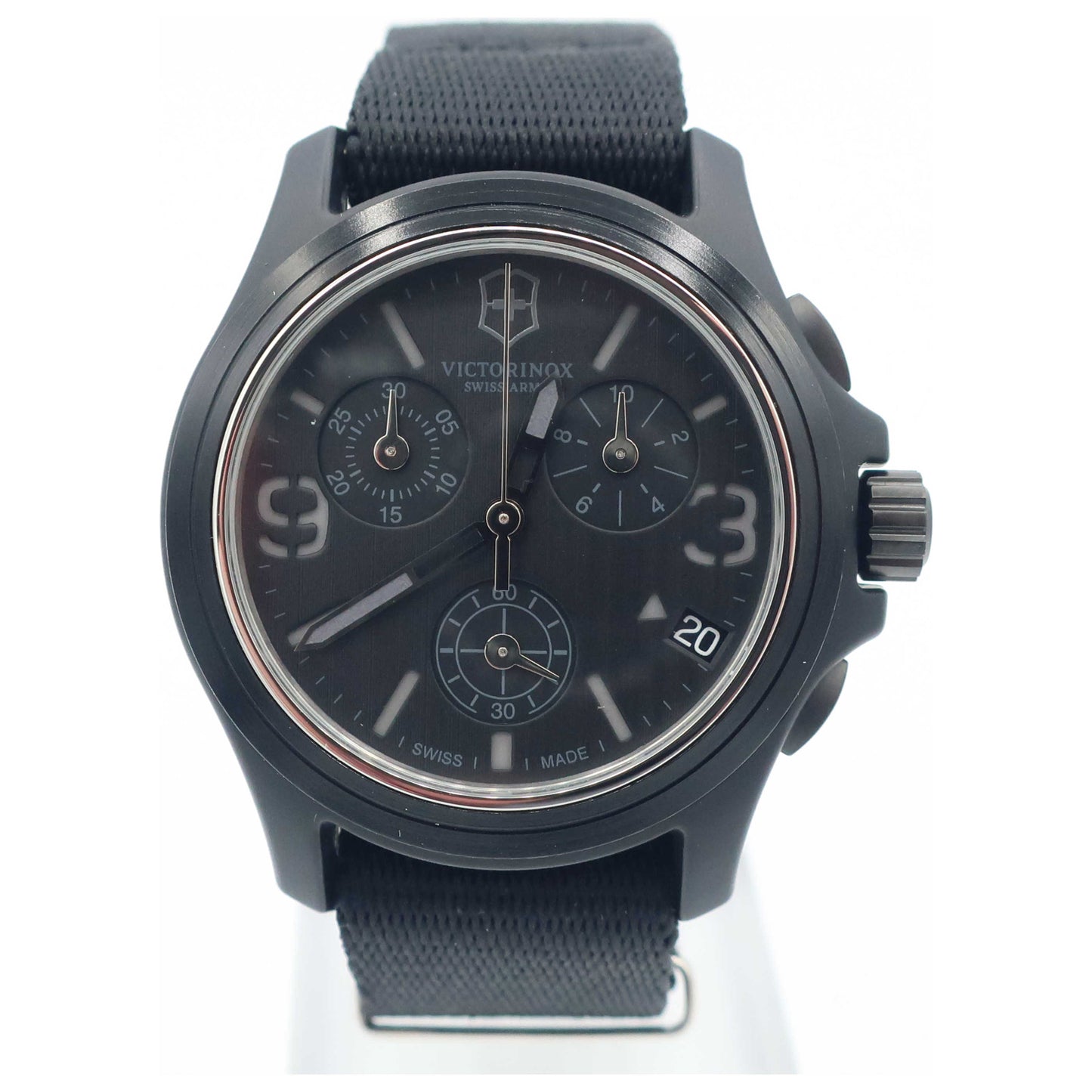 Front view of Victorinox Swiss Army Original Men's Swiss Quartz (Battery-Powered) Watch 241534-SD