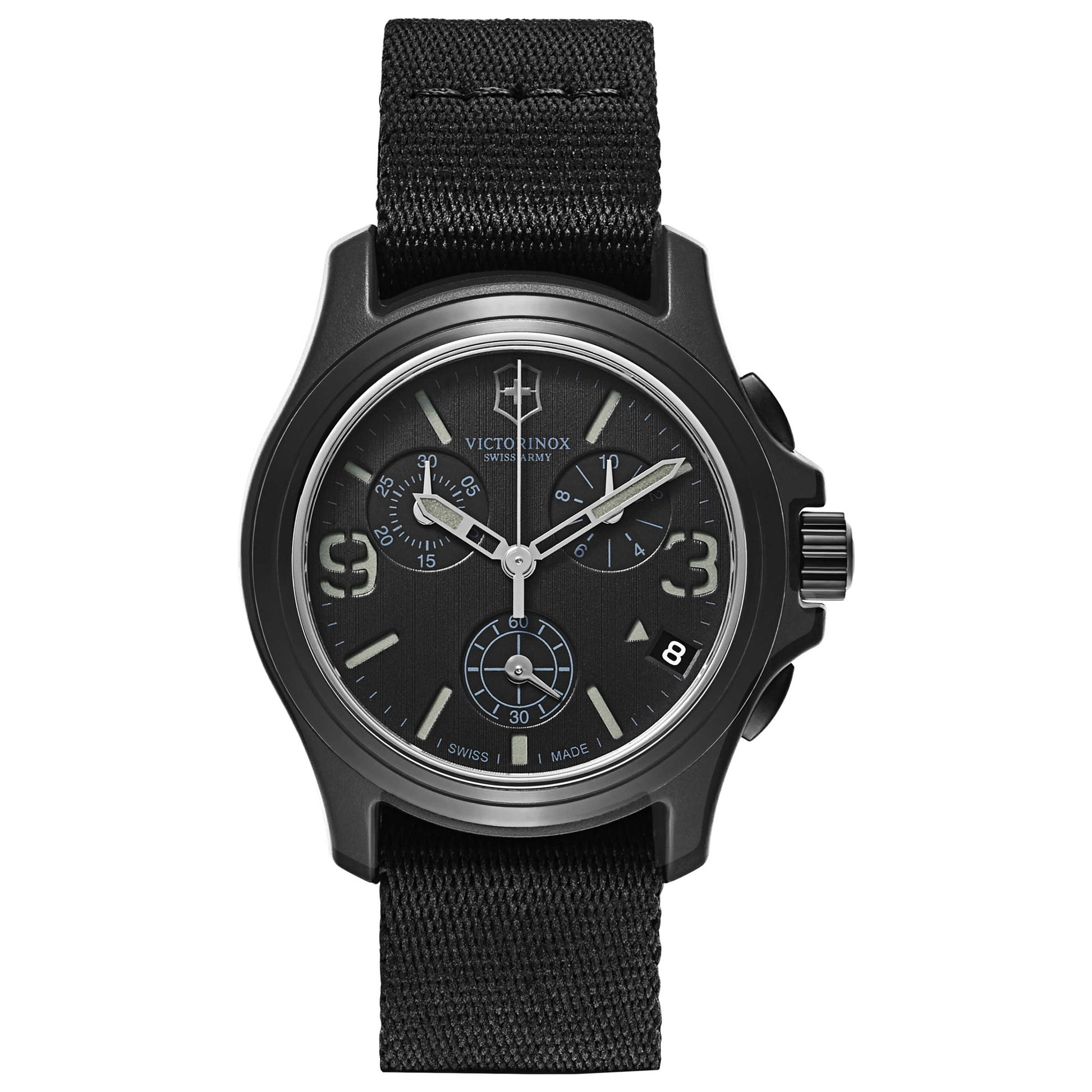 Front view of Victorinox Swiss Army Original Men's Swiss Quartz (Battery-Powered) Watch 241534