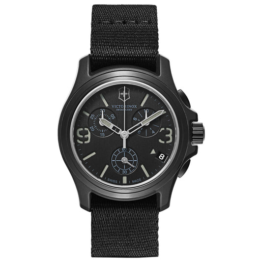 Front view of Victorinox Swiss Army Original Men's Swiss Quartz (Battery-Powered) Watch 241534