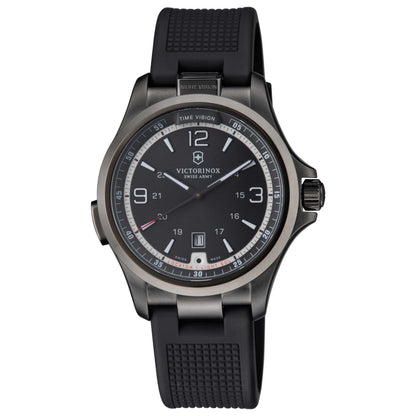 Front view of Victorinox Swiss Army Night Vision Men's Quartz Watch 241596
