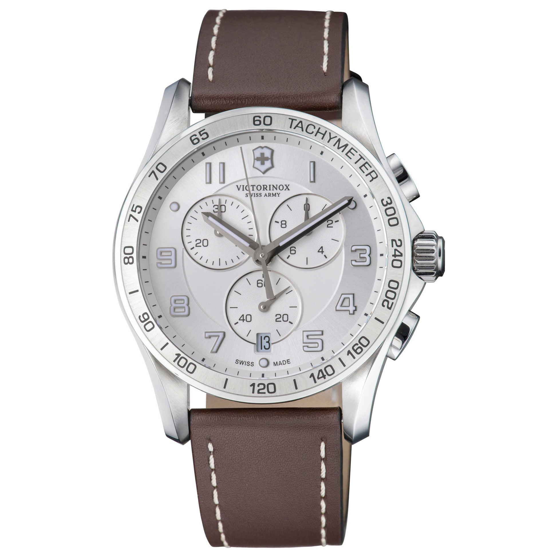 Front view of Victorinox Swiss Army Chrono Classic Men's Quartz Watch 241654.2