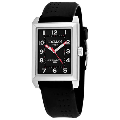 Front view of Locman Stealth Women's Quartz Watch 241GRY2BK