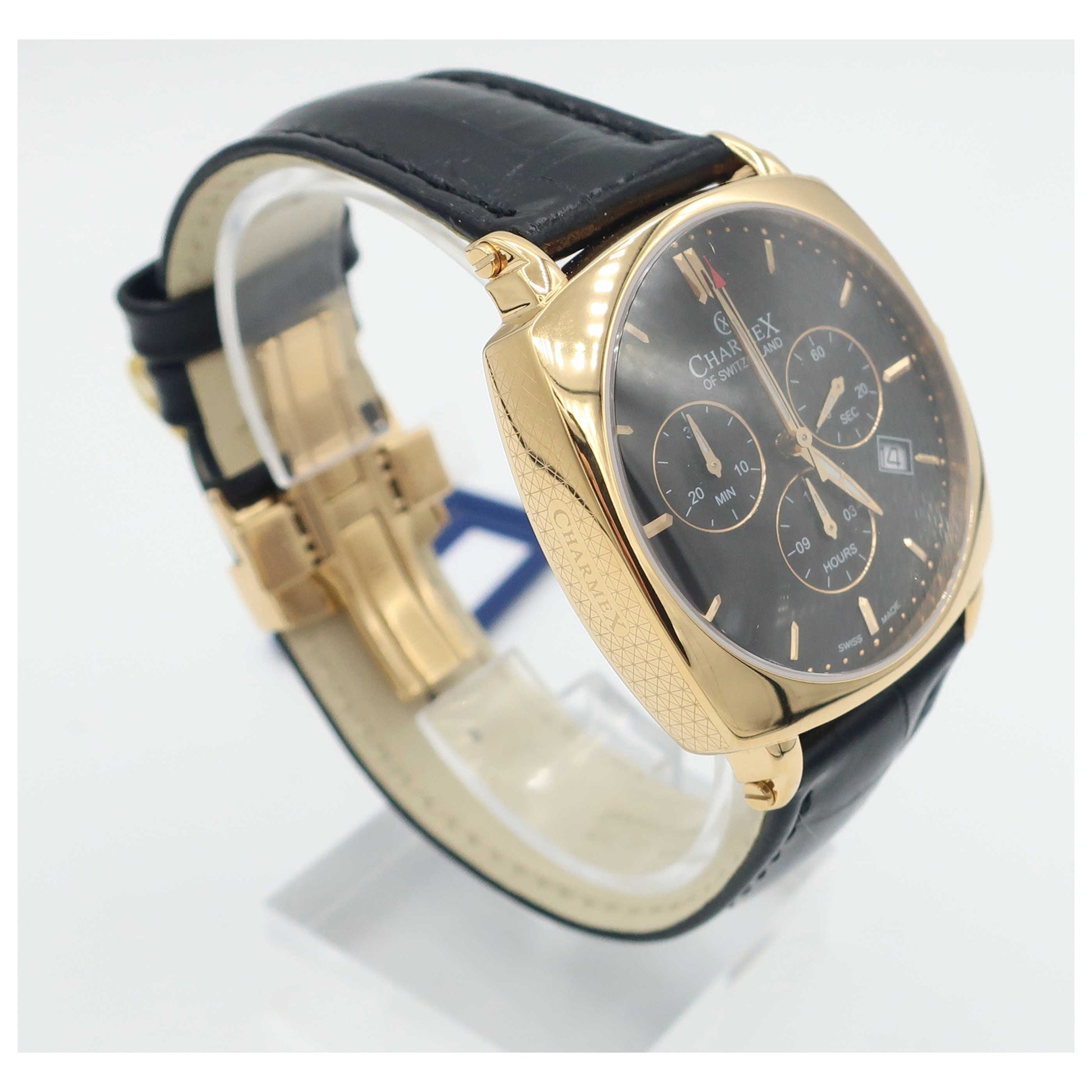 Charmex Vintage Men's Swiss Quartz (Battery-Powered) Watch 2421-SD - Image #3