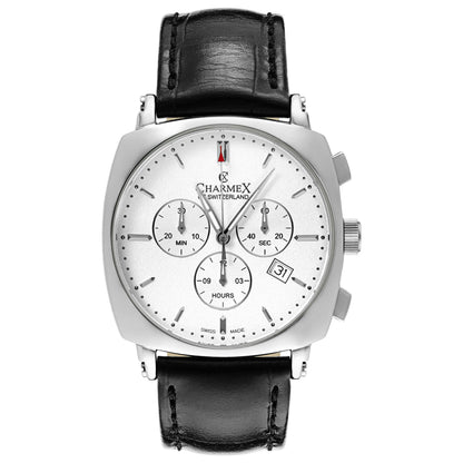 Front view of Charmex Vintage Men's Swiss Quartz (Battery-Powered) Watch 2425