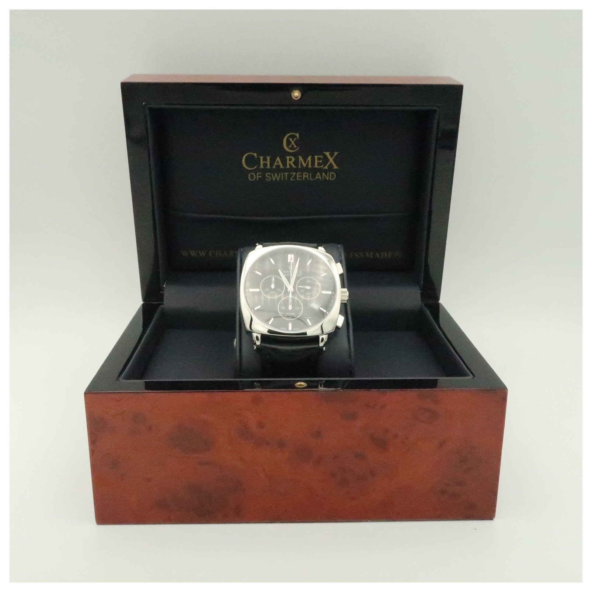 Charmex Vintage Men's Swiss Quartz (Battery-Powered) Watch 2426-SDV - Image #6